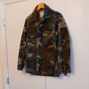 Men's USMC Woodland Camouflage BDU Shirt